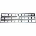 1989-1991 Chevy Blazer Grille, Silver Shell/Dark Gray - Classic 2 Current Fabrication