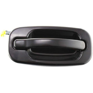 2000-2007 GMC Sierra Rear Door Handle RH, Outside, Black, W/o Keyhole - Classic 2 Current Fabrication