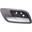 2007-2014 Cadillac ESV Rear Door Handle LH, Txtrd Blk Hsg.-chrome Lever, w/o Hole - Classic 2 Current Fabrication