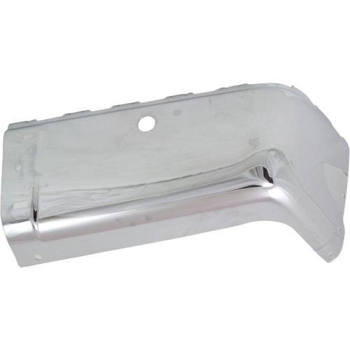 2007-2013 GMC Sierra 1500 Rear Bumper End RH, Chrome, w/Sensor Holes - Classic 2 Current Fabrication