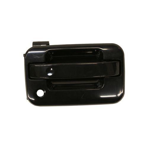 2006-2008 Lincoln Mark LT Front Door Handle RH, Smth Blk, w/Keyhole, w/o Keyless - Classic 2 Current Fabrication