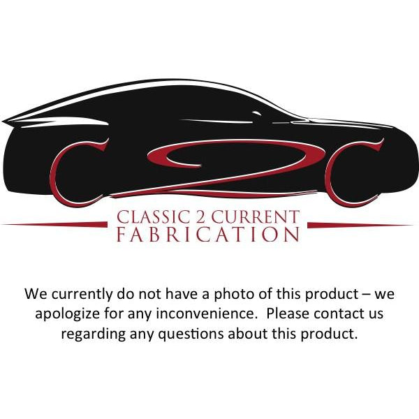 2014-2015 GMC Sierra Rear Door Handle LH, Inside, Black, w/Chrome Insert - Classic 2 Current Fabrication