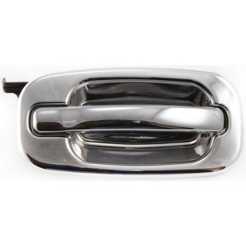 2000-2007 GMC Sierra Rear Door Handle RH, Outside, All Chrome, W/o Keyhole - Classic 2 Current Fabrication