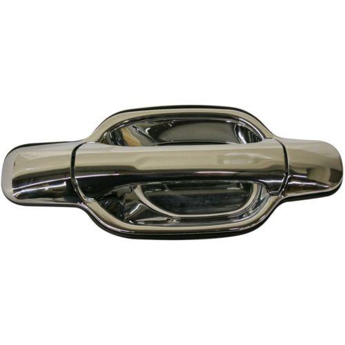 2004-2012 GMC Canyon Rear Door Handle RH, Outside, All Chrome, w/o Keyhole - Classic 2 Current Fabrication