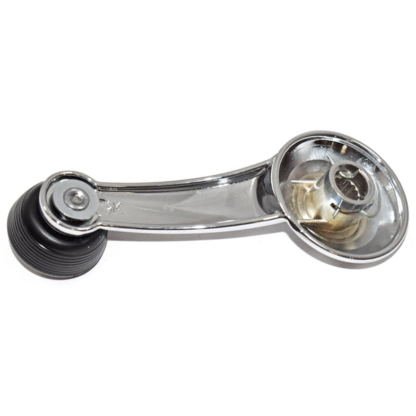 1969 Chevy Camaro Window Crank Handle FOR DELUXE INTERIOR, Black Knob - Classic 2 Current Fabrication