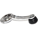 1969-1972 Buick Skylark Window Crank Handle, Black Knob, Deluxe Interior