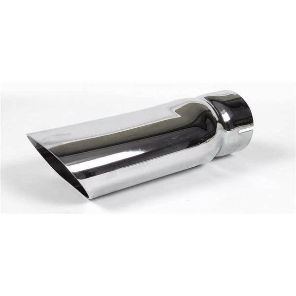 1969-1972 Chevy Chevelle Exhaust Chrome Tip 3.0"" SS Type W/O GM# - Classic 2 Current Fabrication