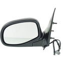 1993-1997 Ford Ranger Mirror LH, Power, Non-heated, Manual Fold, Textured - Classic 2 Current Fabrication