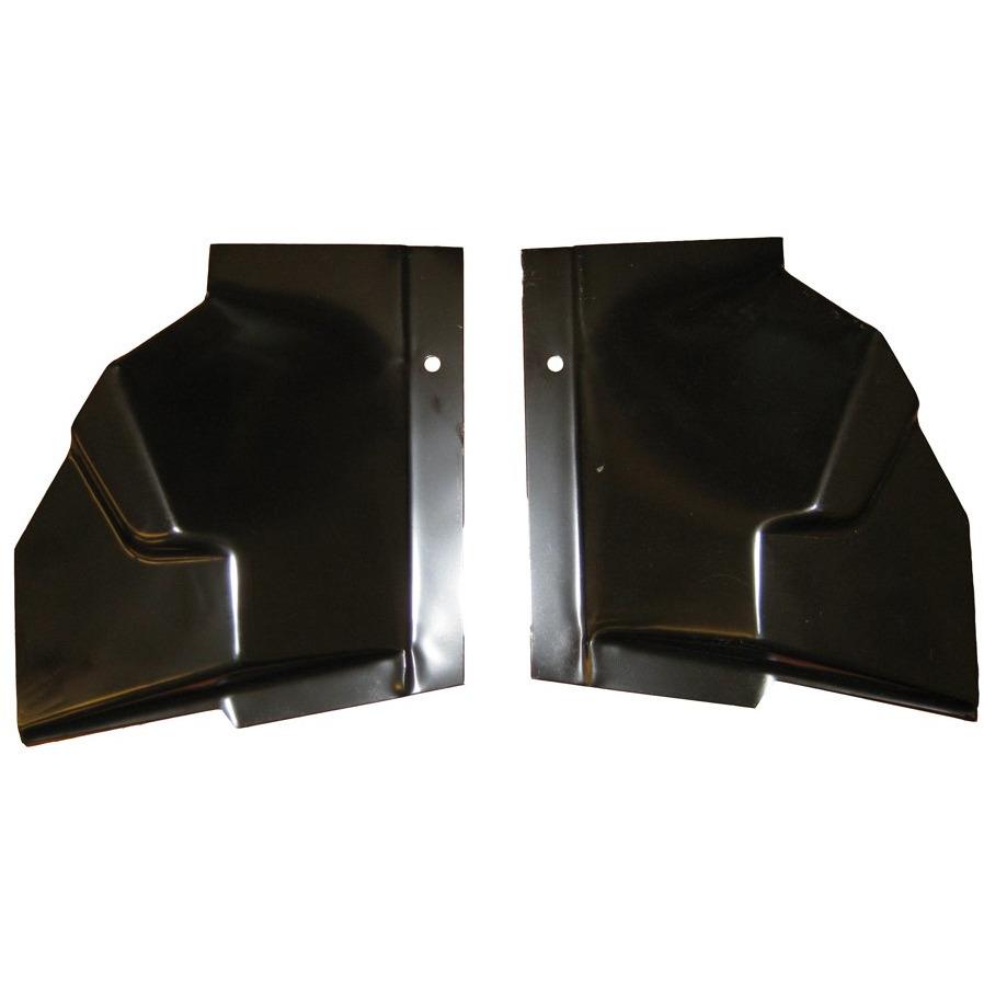 1964-1967 Pontiac GTO Floor To Rear Seat Divider Support Bracket Pair ...