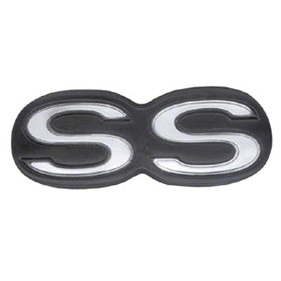 1971-1972 Chevy Chevelle REAR BUMPER EMBLEM, 'SS' | Classic 2 Current ...