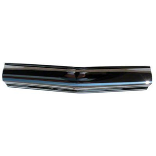 1957 Chevy 150 BUMPER FACE BAR FRONT, CHROME, CENTER, -USA CHROME - Classic 2 Current Fabrication