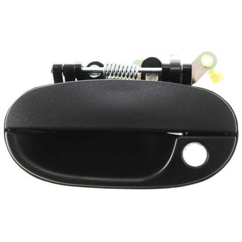 1995-1998 Hyundai Accent Front Door Handle LH, Assembly, Textured Black - Classic 2 Current Fabrication