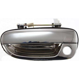2000-2006 Hyundai Accent Front Door Handle LH, All Chrome, w/Keyhole - Classic 2 Current Fabrication