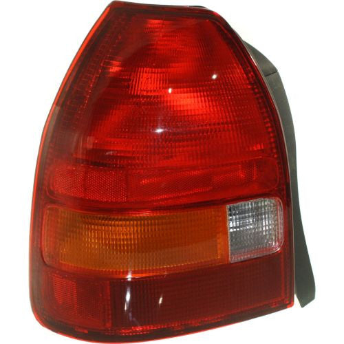 1996-1998 Honda Civic Tail Lamp LH, Lens And Housing, Hatchback ...