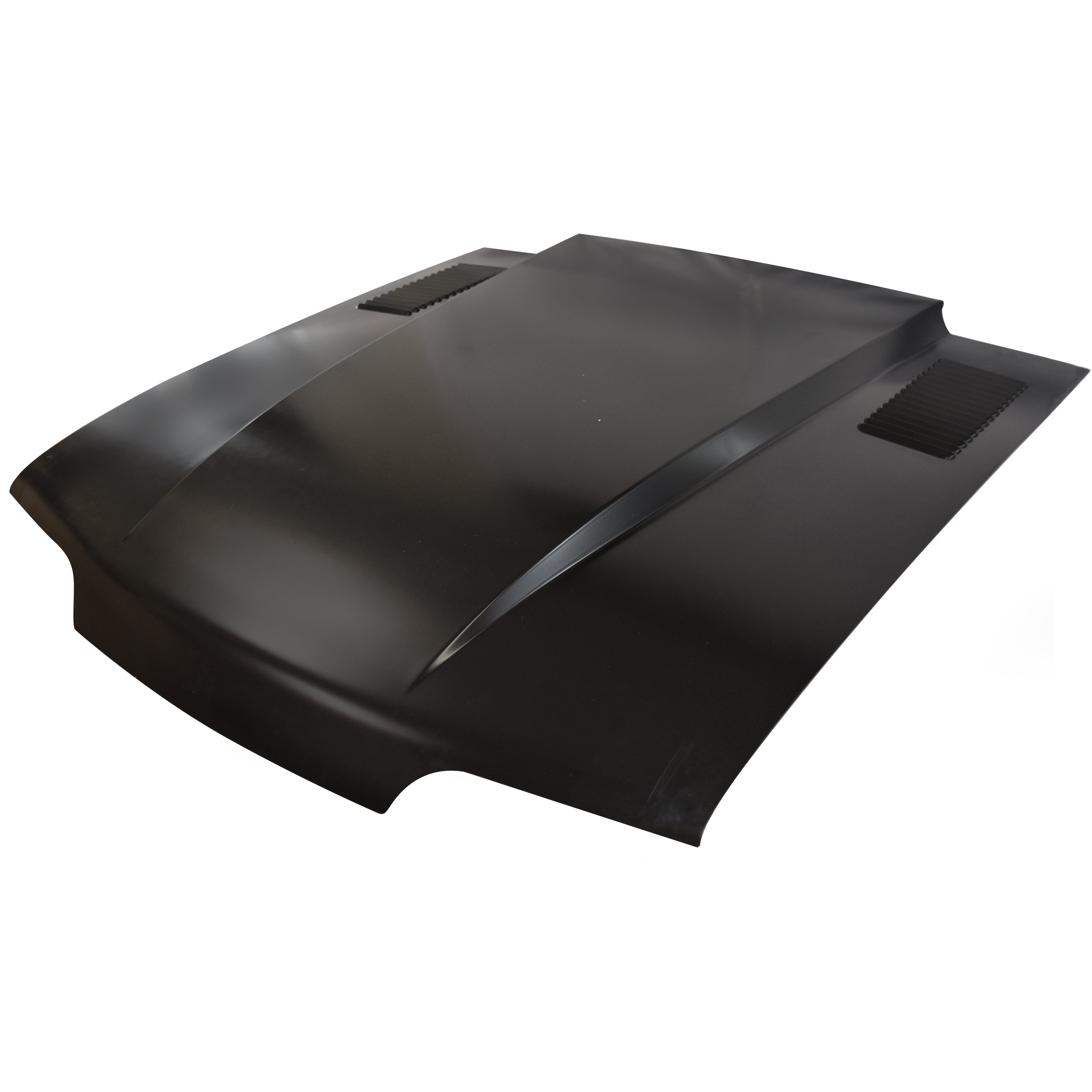 1987-1993 Ford Mustang STEEL EXTENDED COWL HOOD W/VENT LOUVERS ...