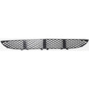 2000-2002 Mercedes Benz E430 Front Grille, Center, Black, w/o Sport Pkg - Classic 2 Current Fabrication