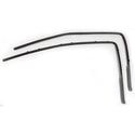 1955-1957 Chevy Bel Air/210/150 2 Door Sedan Quarter Window Runner Pair - Classic 2 Current Fabrication