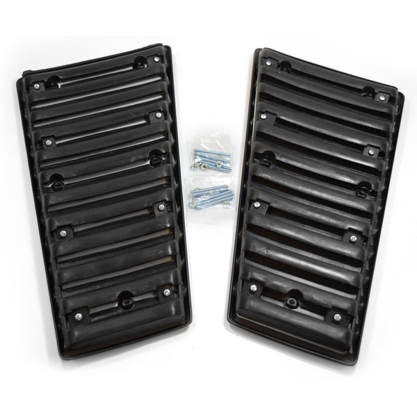 1967-1968 Ford Mustang Quarter Vent Door Assembly (Pair) - Classic 2 Current Fabrication