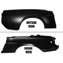 1968 Ford Mustang Quarter Panel, OE Style, w/Indent & Recessed Side Marker- RH - Classic 2 Current Fabrication