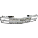 1992-1993 Chevy C1500 Suburban Grille, w/Dual Sealed Beam & Composite - Classic 2 Current Fabrication