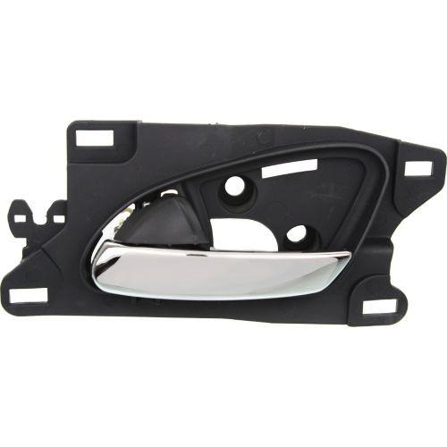 2007-2012 Acura RDX Front Door Handle LH, Chrome Lever/Black Hsg./Metal - Classic 2 Current Fabrication