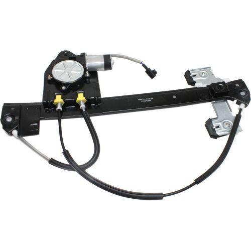 2002-2009 Chevy Trailblazer Rear Window Regulator LH, Power, W/Motor - Classic 2 Current Fabrication