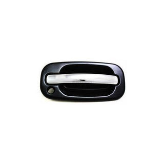 1999-2007 GMC Sierra Front Door Handle RH, Smooth Blk Bzl Lvr, w/Keyhole - Classic 2 Current Fabrication