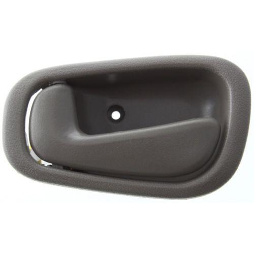 1998-2002 Toyota Corolla Rear Door Handle LH, Dark Gray, Manual Lock - Classic 2 Current Fabrication