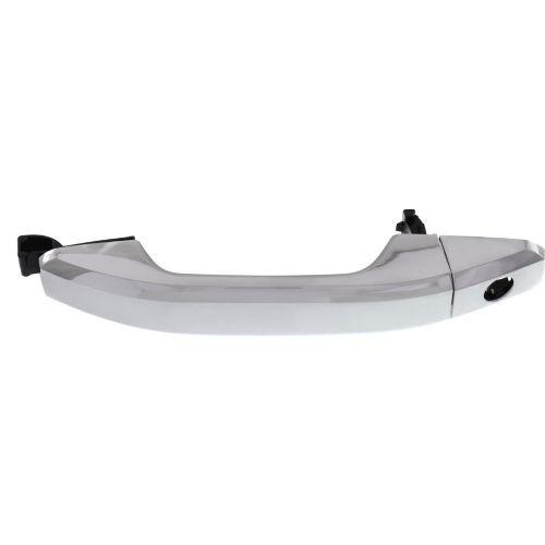 2014-2015 GMC Sierra Front Door Handle LH, All Chrome, Handle+cover, w/Keyhole - Classic 2 Current Fabrication