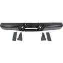 1997-2004 Dodge Dakota Step Bumper, Black, Steel - Classic 2 Current Fabrication