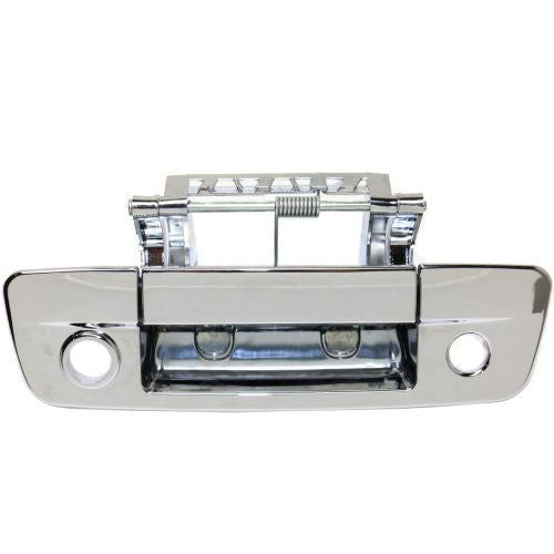 2013-2015 Dodge Ram Tailgate Handle, Outside, All Chrome, W/Camera Hole, Locking - Classic 2 Current Fabrication