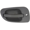 2008-2012 Freightliner Cascadia Front Door Handle LH, Txtrd Blk+metal - Classic 2 Current Fabrication