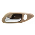 1998-2002 Honda Accord Front Door Handle LH, Inside, Chrome Beige, Coupe - Classic 2 Current Fabrication