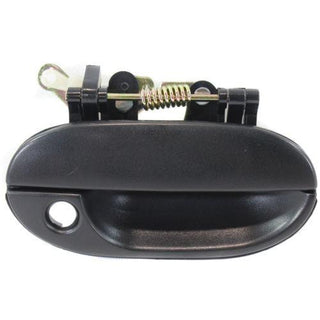 1997-1999 Hyundai Accent Front Door Handle RH, Textured Black, Half Hole - Classic 2 Current Fabrication