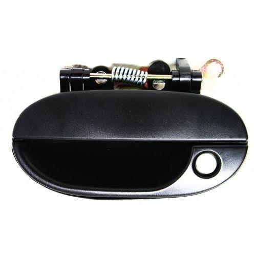 1997-1999 Hyundai Accent Front Door Handle LH, Textured Black, Half Hole - Classic 2 Current Fabrication