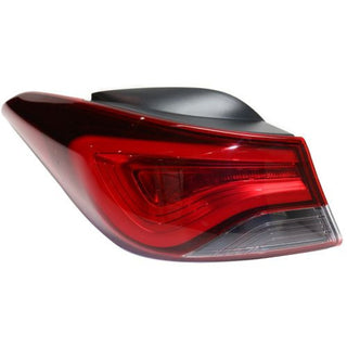 2011-2016 Hyundai Elantra Tail Lamp LH, Outer, Assembly,, Led Type, Sedan - Classic 2 Current Fabrication