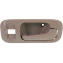 1995-1998 Honda Odyssey Front Door Handle RH, Inside, Beige, Plastic - Classic 2 Current Fabrication