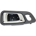 2003-2008 Honda Pilot Front Door Handle LH, Inside, Chrome+fern, Plastic - Classic 2 Current Fabrication