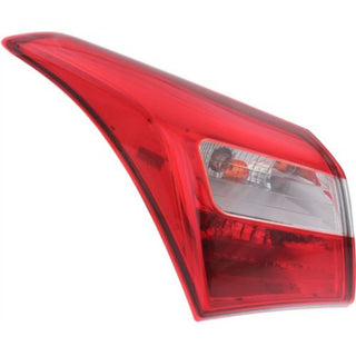 2013 Hyundai Elantra Tail Lamp LH, Outer, Assembly, Bulb Type, To 9-6-12 - Classic 2 Current Fabrication