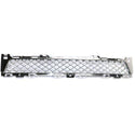 2011-2015 Jaguar XJ Front Grille, Center, Chrome - Classic 2 Current Fabrication