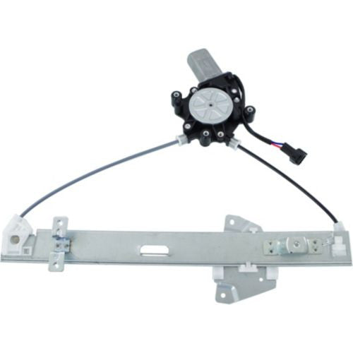 2004-2011 Mitsubishi Endeavor Rear Window Regulator LH, Power, w/Motor - Classic 2 Current Fabrication