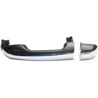 2009-2016 Toyota Land Cruiser Front Door Handle RH, Primed Blk, w/Chrome Insert - Classic 2 Current Fabrication