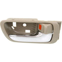 2002-2006 Toyota Camry Front Door Handle RH, Inside, Chrome+beige, - Classic 2 Current Fabrication