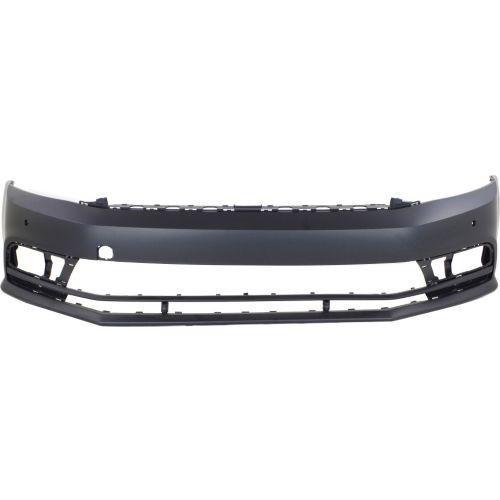 2015-2016 Volkswagen Jetta Front Bumper Cover, Primed, w/Headlamp Washer - Classic 2 Current Fabrication