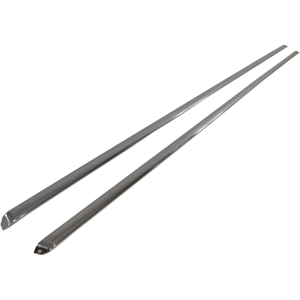 1965-1972 Mercedes-Benz W108 W109 SEL Rocker Panel Side Moulding Set Polish - Classic 2 Current Fabrication