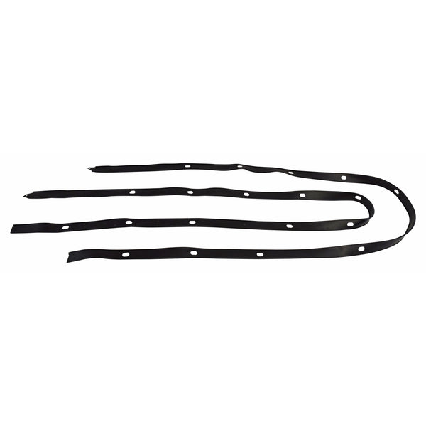 1965-1972 Mercedes-Benz W108 W109 SEL Rocker Panel Side Moulding Set Polish - Classic 2 Current Fabrication