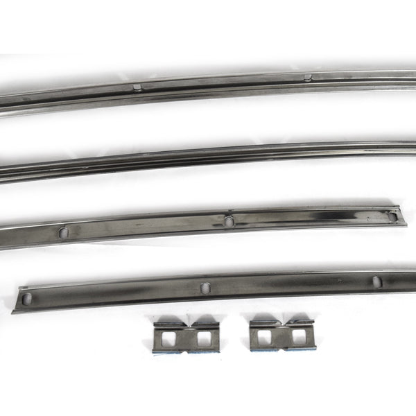 1964-1965 Chevy Chevelle Roof Rail Inner Weatherstrip Channel Set - Classic 2 Current Fabrication