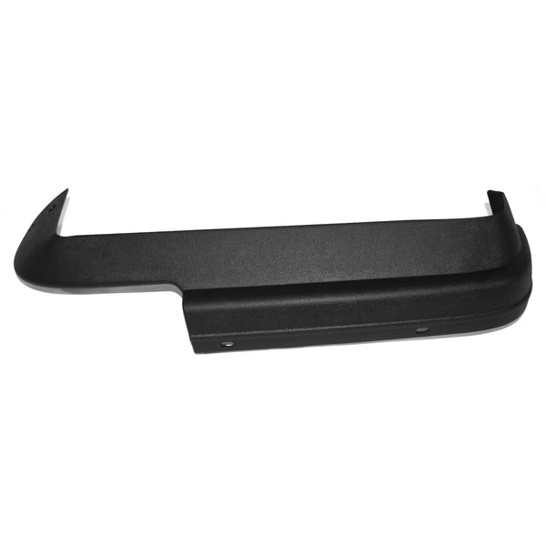 1967 FORD MUSTANG DELUXE/SHELBY BUCKET SEAT LOWER SIDE PLASTIC TRIMS PAIR (BLACK) - Classic 2 Current Fabrication