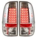 1997-2007 Ford F-150 Led Clear Tail Lamp, Lens & Housing, Set, Clear Lens - Classic 2 Current Fabrication