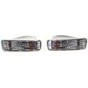 1996-1998 Toyota 4Runner Clear Signal Light, Diamond Design, Set Of 2 - Classic 2 Current Fabrication